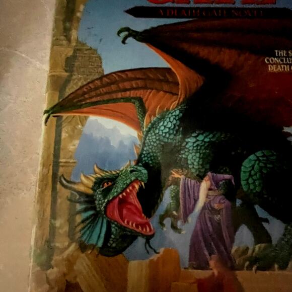 Margaret Weis Tracy Hickman Lot os 2 books Dragon wing The Seventh Gate fantasy - Picture 7 of 15